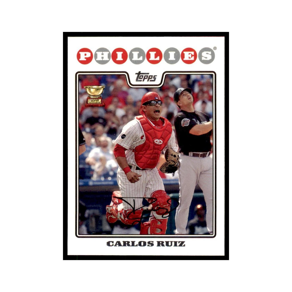 Carlos Ruiz 2008 Topps #281 Baseball Cards Baseball Card NM