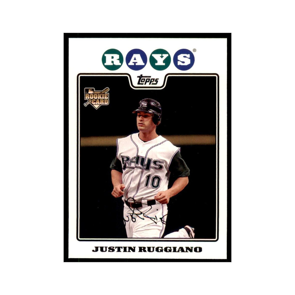 Justin Ruggiano 2008 Topps #289 Baseball Cards Baseball Card NM