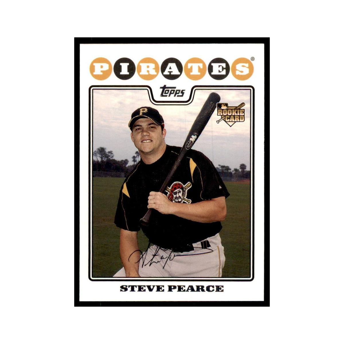 Steve Pearce 2008 Topps #127 Baseball Cards Baseball Card NM