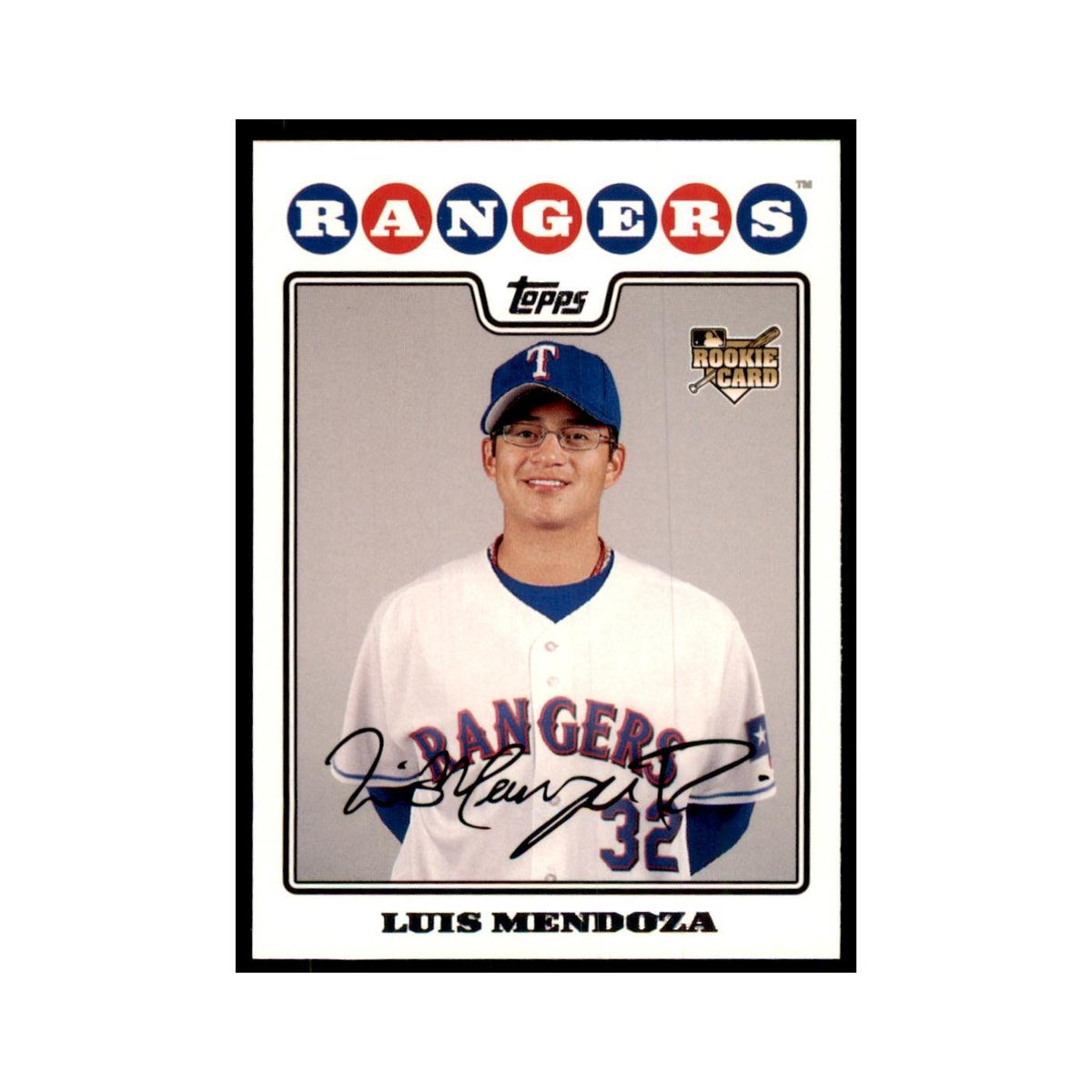 Luis Mendoza 2008 Topps #153 Baseball Cards Baseball Card NM