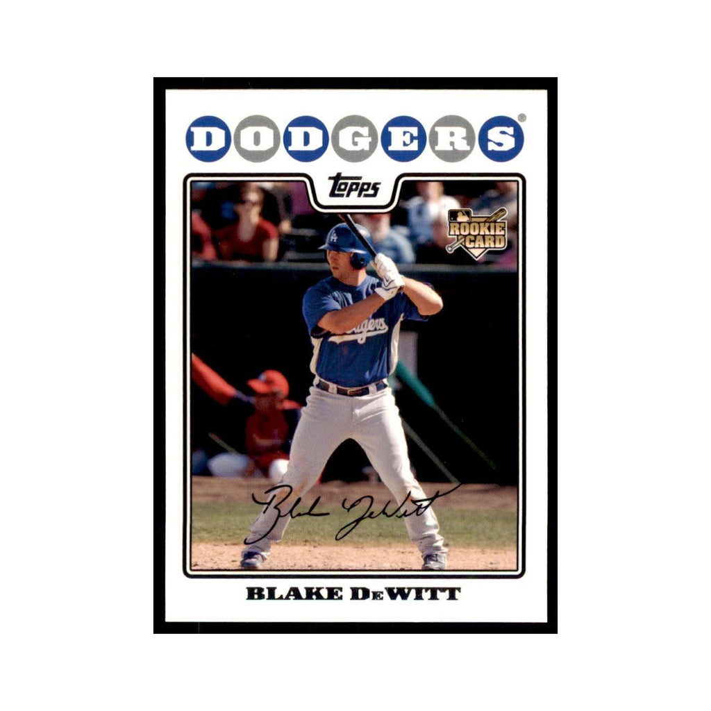 Blake DeWitt 2008 Topps #603 Baseball Cards Baseball Card NM