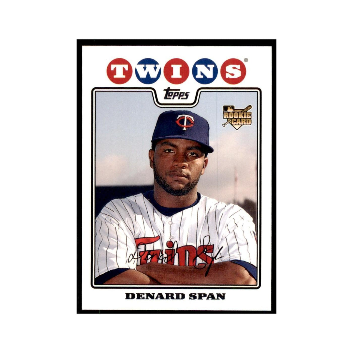 Denard Span 2008 Topps #621 Baseball Cards Baseball Card NM