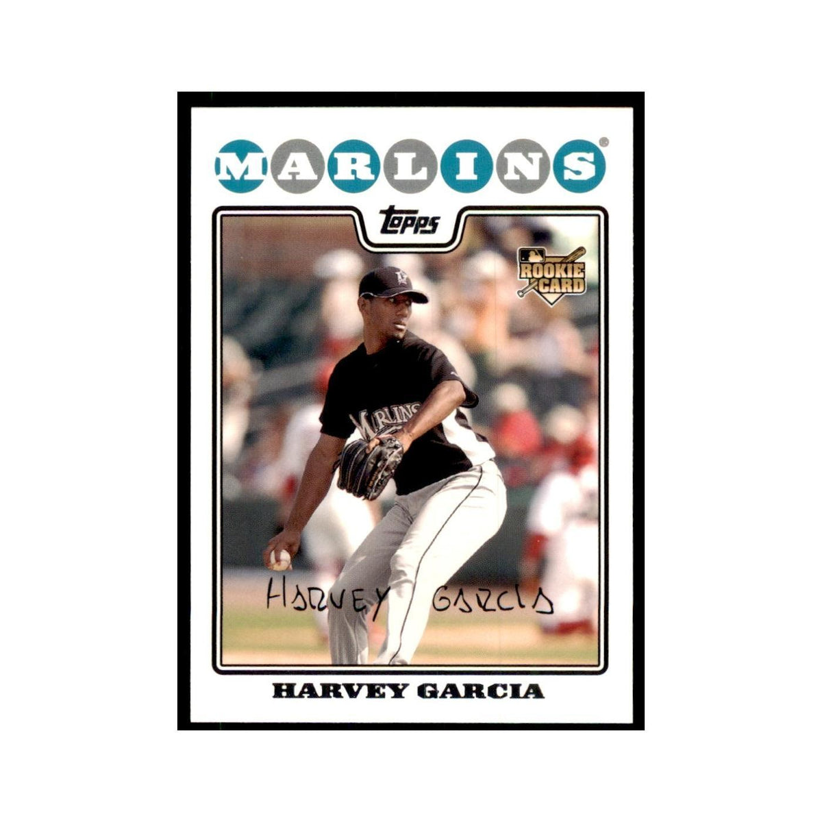 Harvey Garcia 2008 Topps #492 Baseball Cards Baseball Card NM