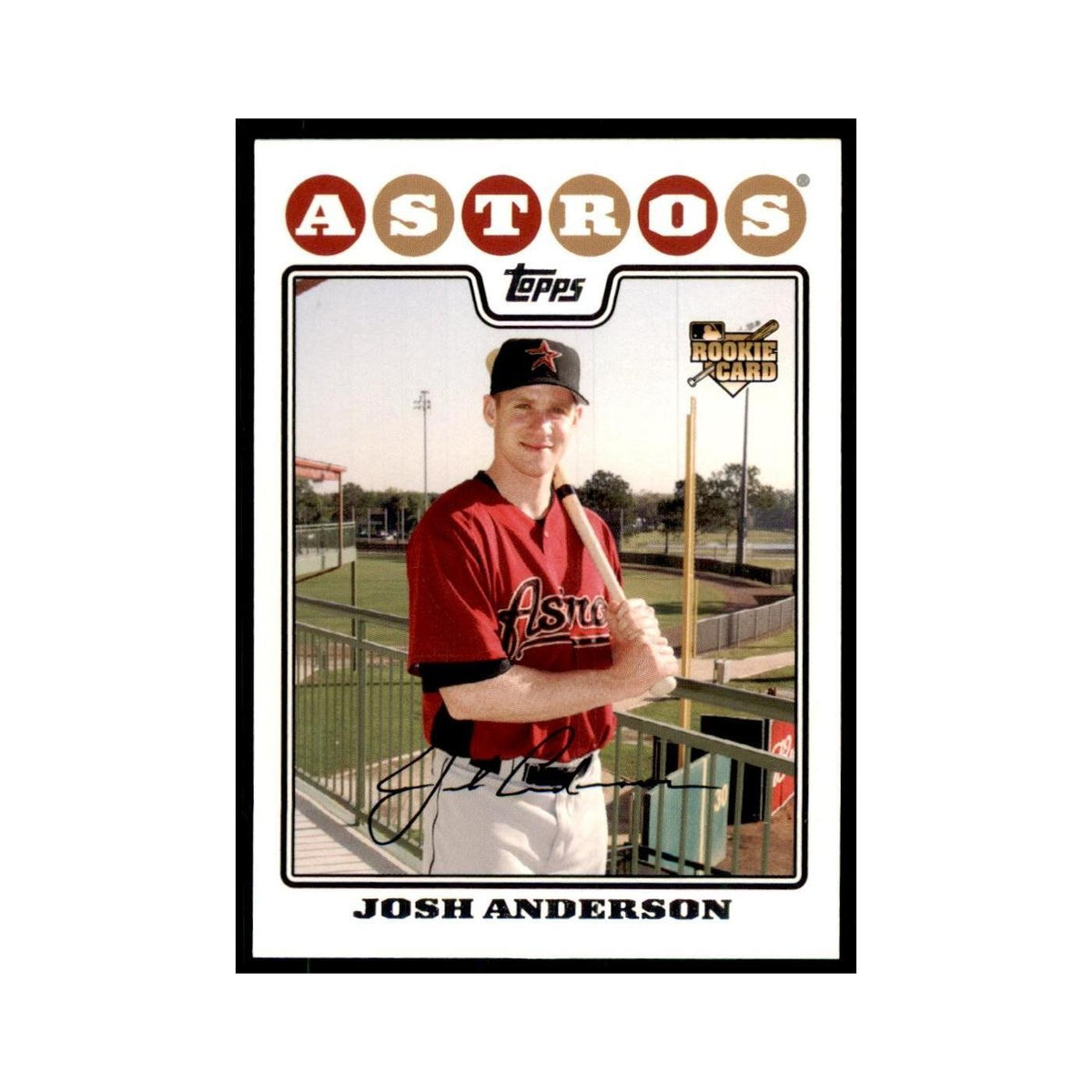Josh Anderson 2008 Topps #177 Baseball Cards Baseball Card NM