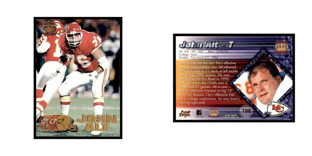 John Alt 1997 Pacific #198 Football Cards Football Card NM
