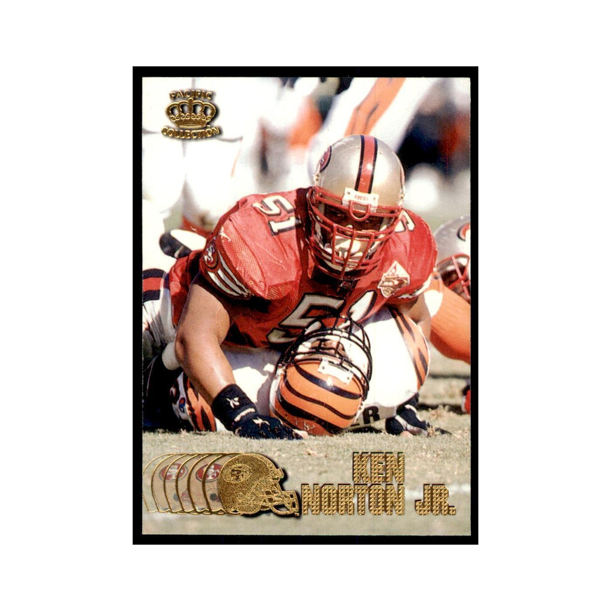 Ken Norton Jr. 1997 Pacific #372 Football Cards Football Card NM