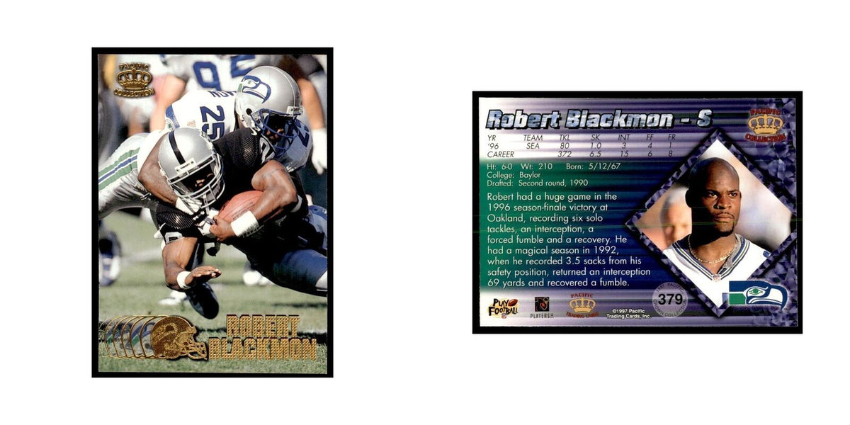 Robert Blackmon 1997 Pacific #379 Football Cards Football Card NM