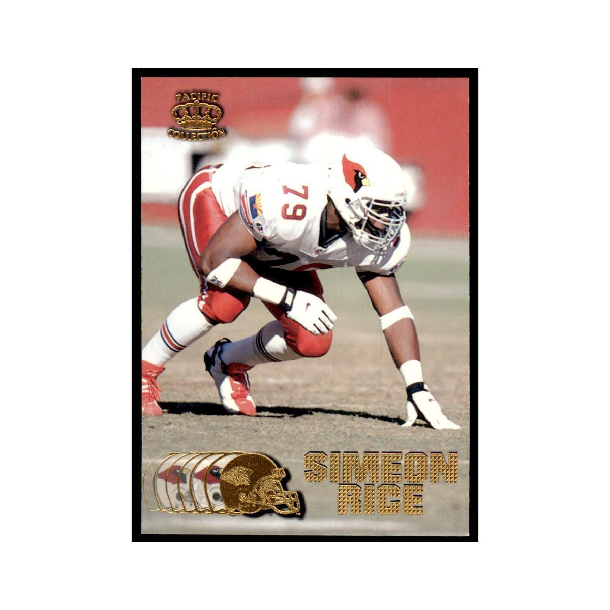 Simeon Rice 1997 Pacific #12 Football Cards Football Card NM
