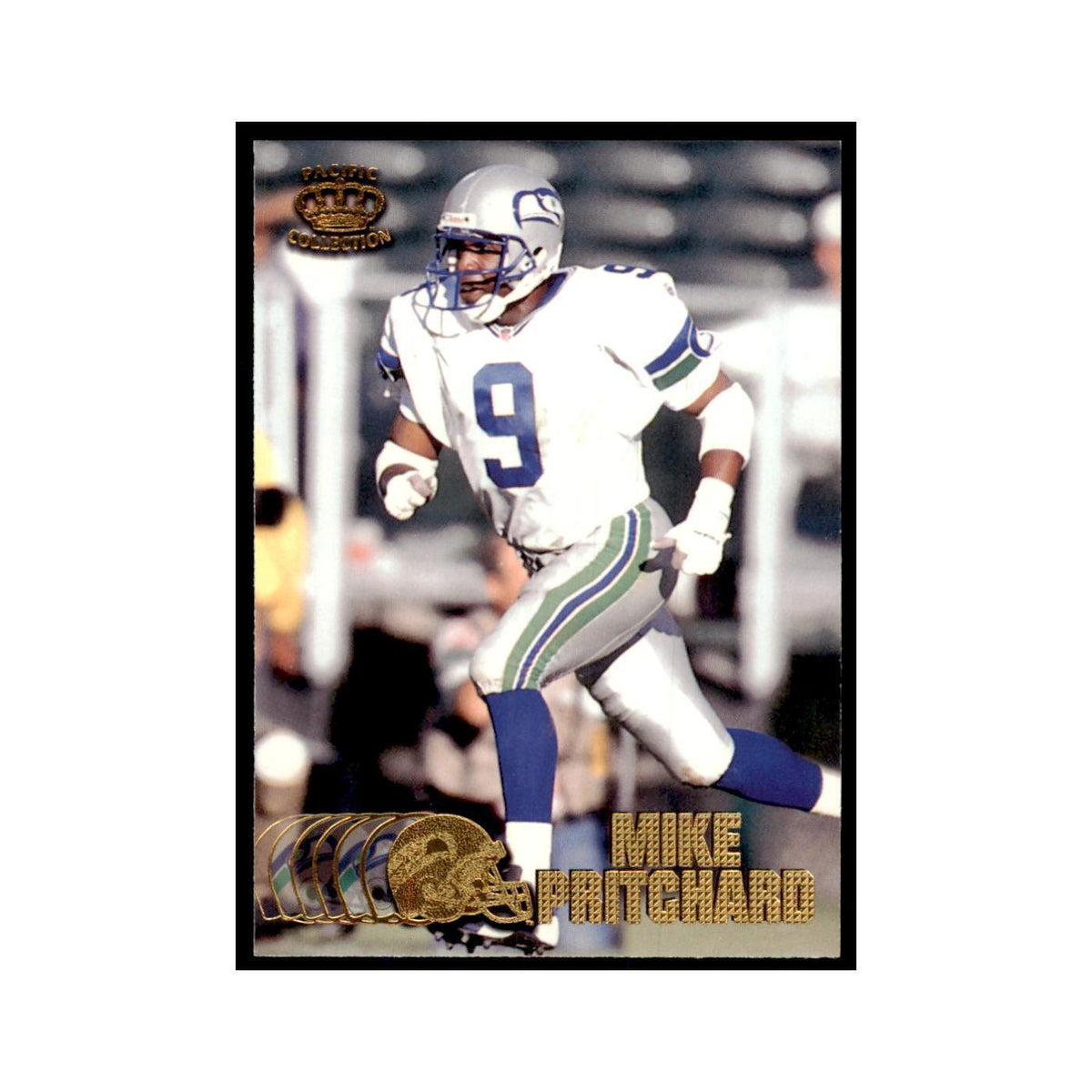 Mike Pritchard 1997 Pacific #389 Football Cards Football Card NM