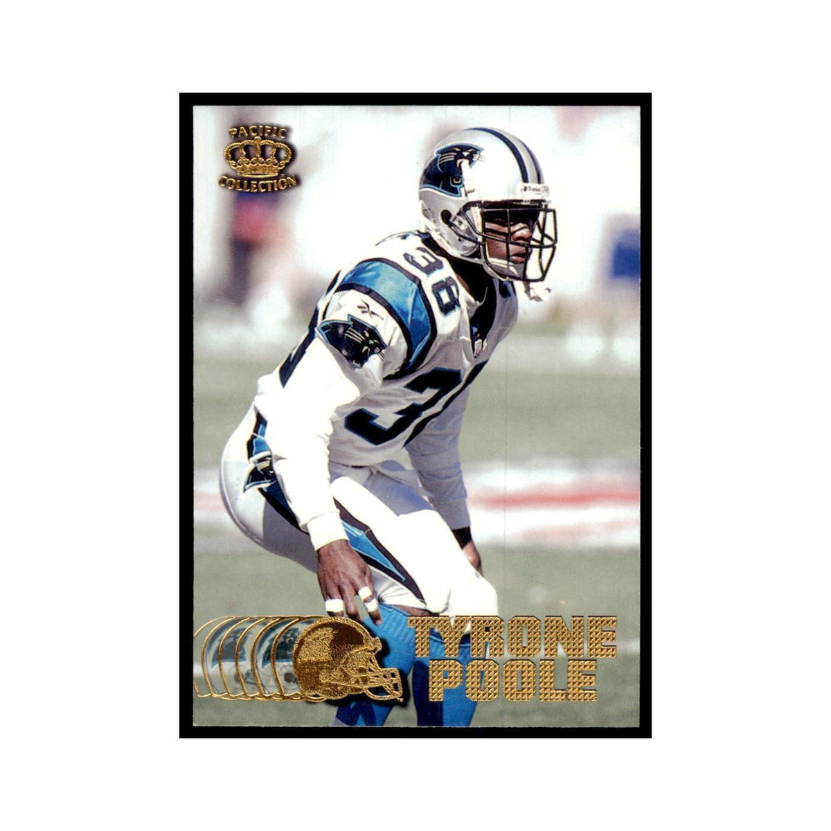 Tyrone Poole 1997 Pacific #67 Football Cards Football Card NM