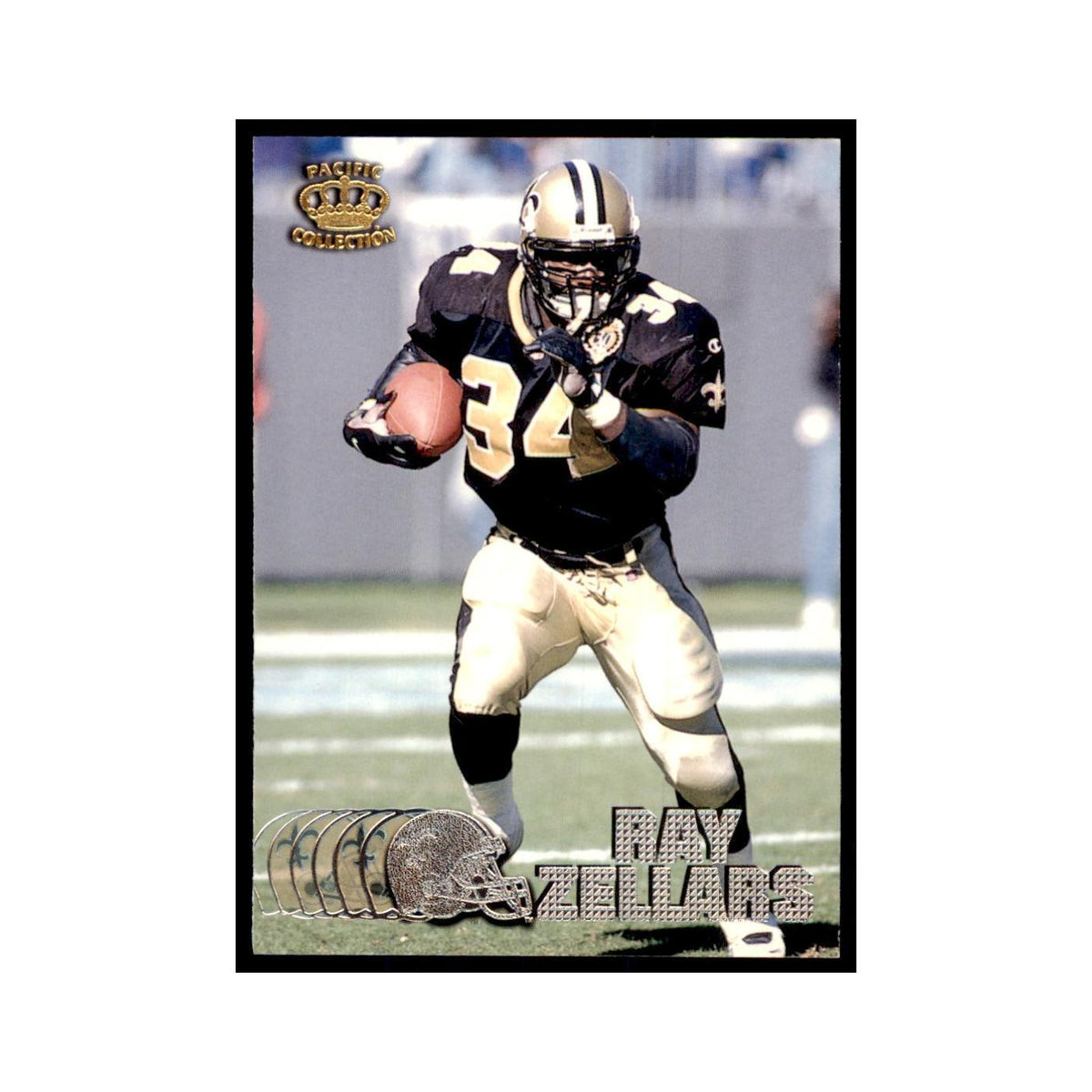 Ray Zellars 1997 Pacific #266 Football Cards Football Card NM