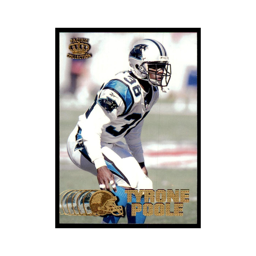 Tyrone Poole 1997 Pacific #67 Football Cards Football Card NM