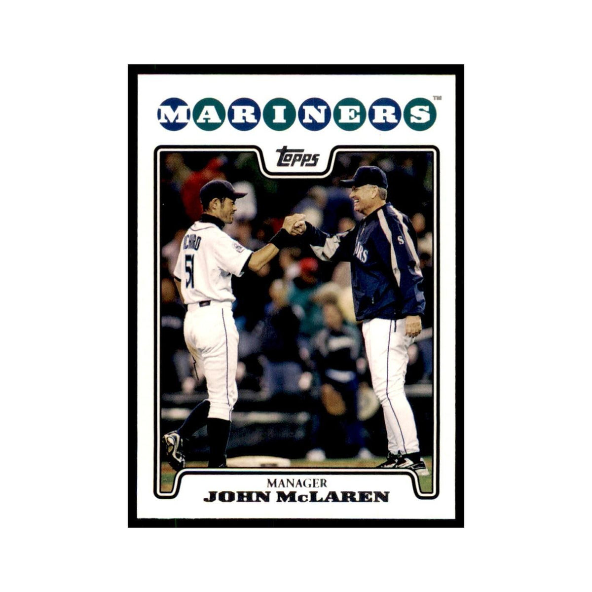 John McLaren 2008 Topps #463 Baseball Cards Baseball Card NM