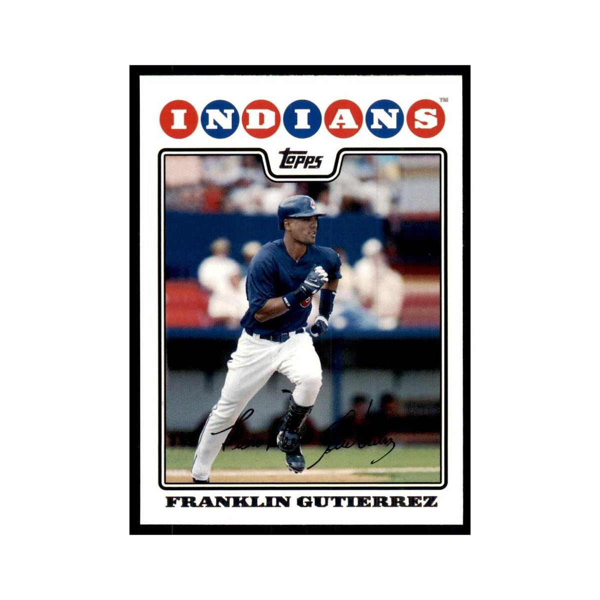 Franklin Gutierrez 2008 Topps #426 Baseball Cards Baseball Card NM