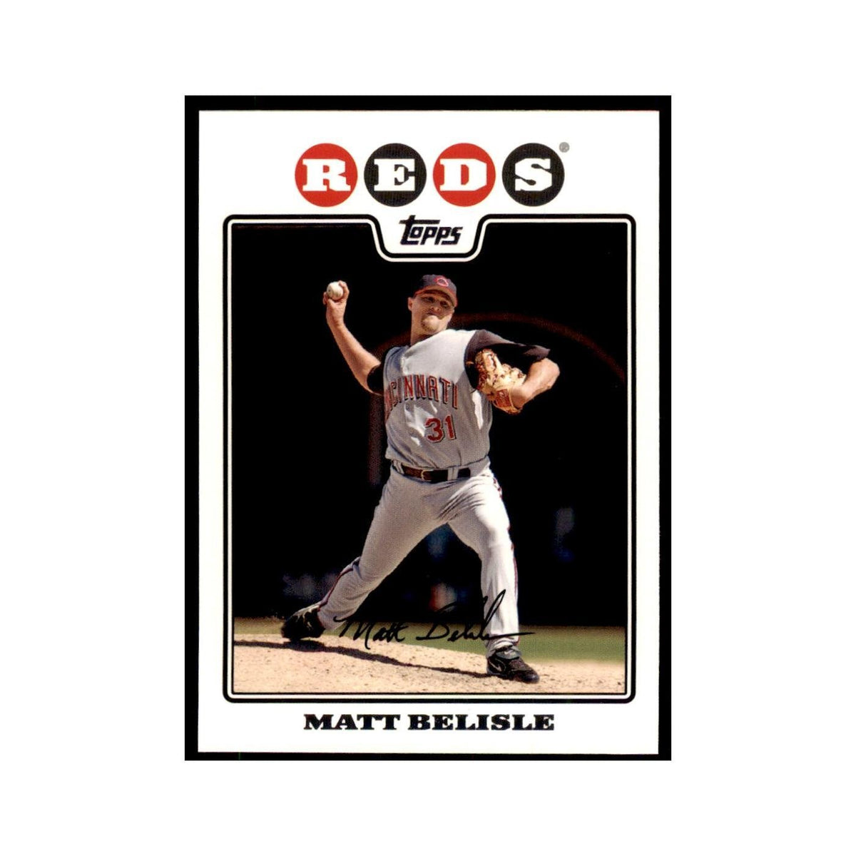 Matt Belisle 2008 Topps #342 Baseball Cards Baseball Card NM