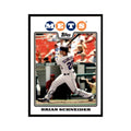 Brian Schneider 2008 Topps #471 Baseball Cards Baseball Card NM