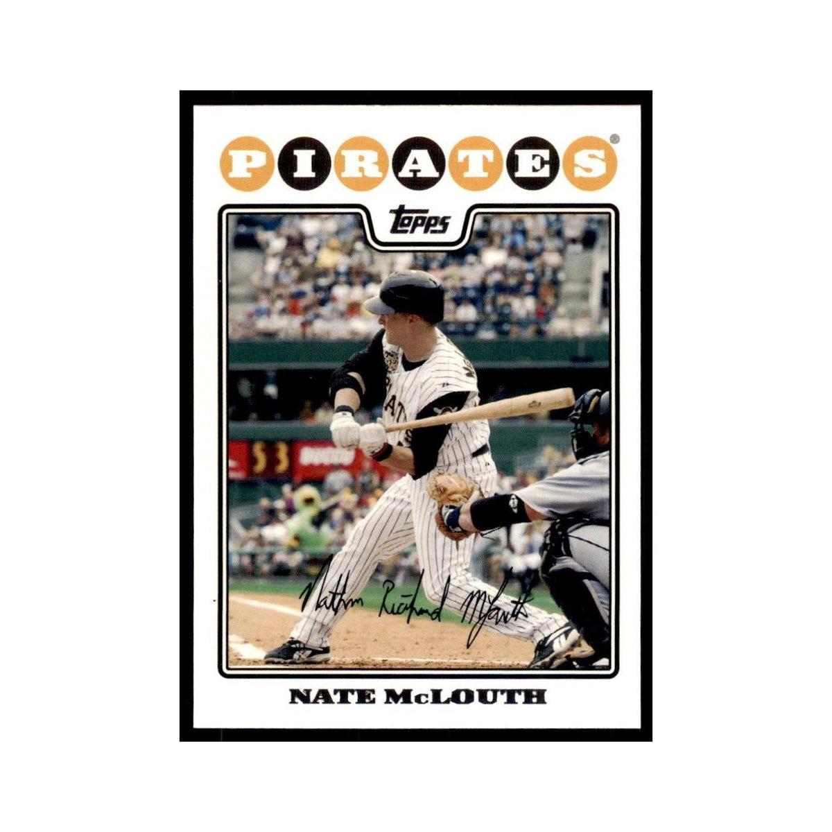 Nate McLouth 2008 Topps #522 Baseball Cards Baseball Card NM