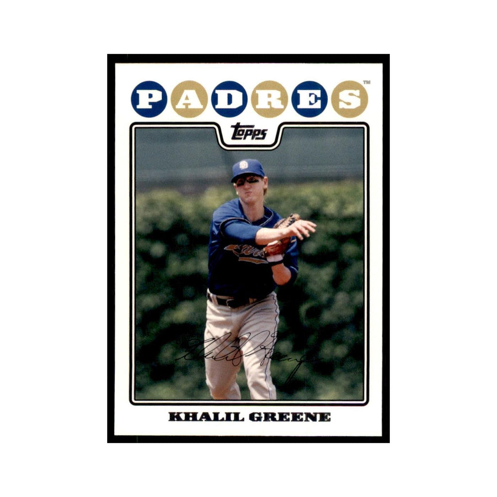 Khalil Greene 2008 Topps #367 Baseball Cards Baseball Card NM