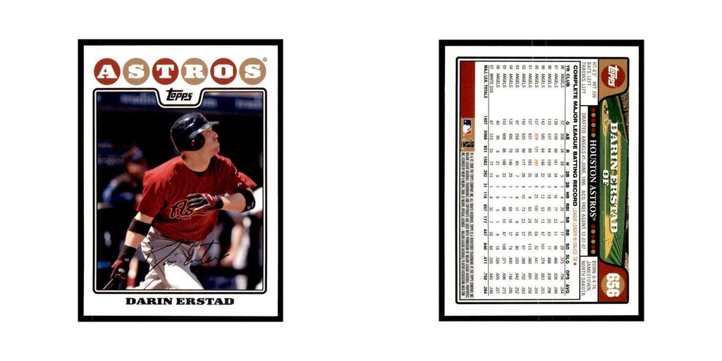 Darin Erstad 2008 Topps #656 Baseball Cards Baseball Card NM