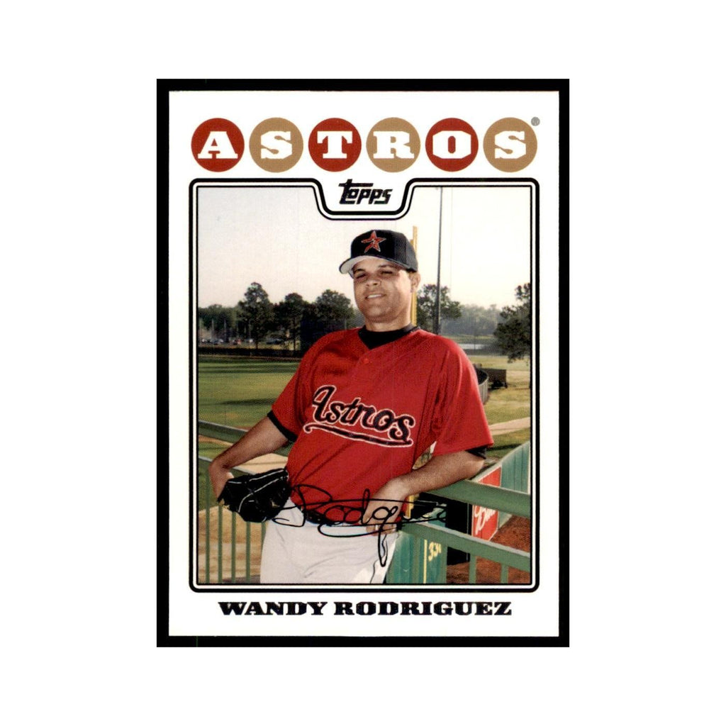 Wandy Rodriguez 2008 Topps #413 Baseball Cards Baseball Card NM