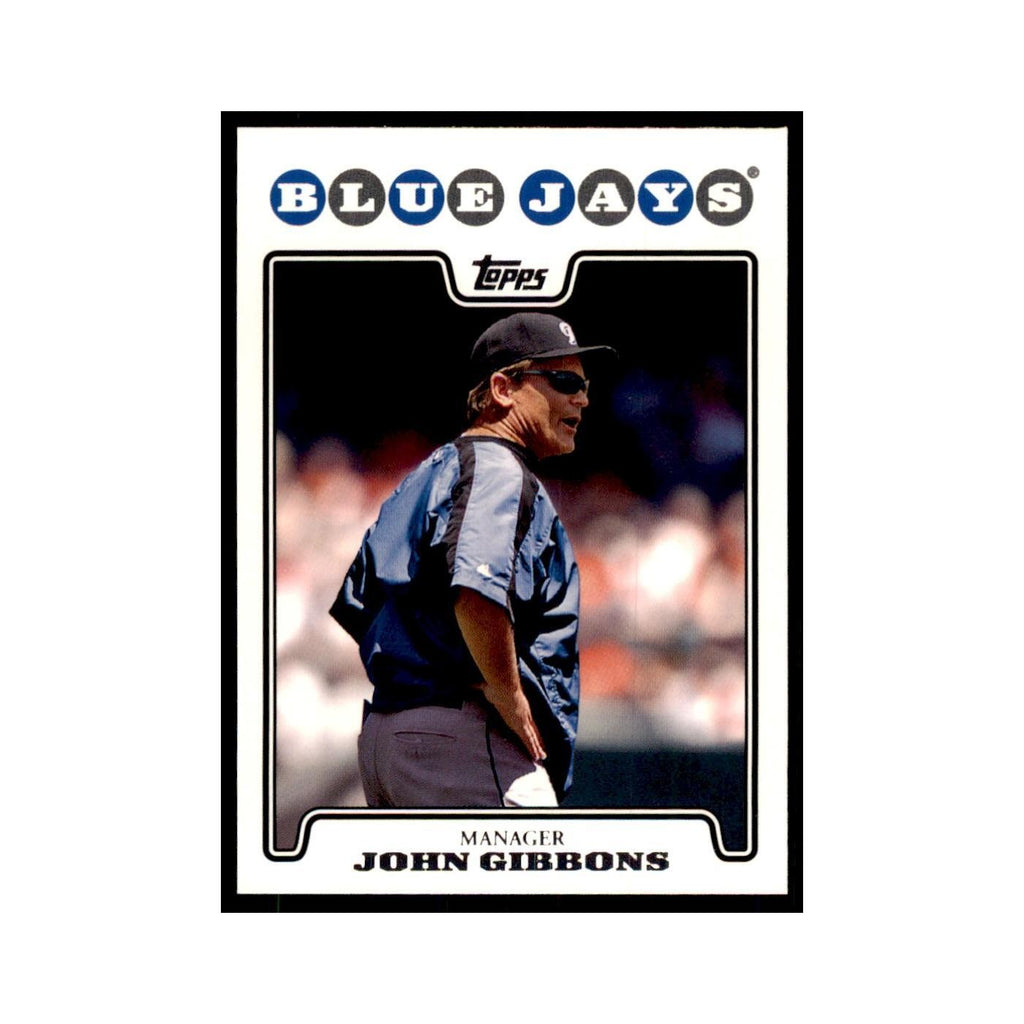 John Gibbons 2008 Topps #556 Baseball Cards Baseball Card NM