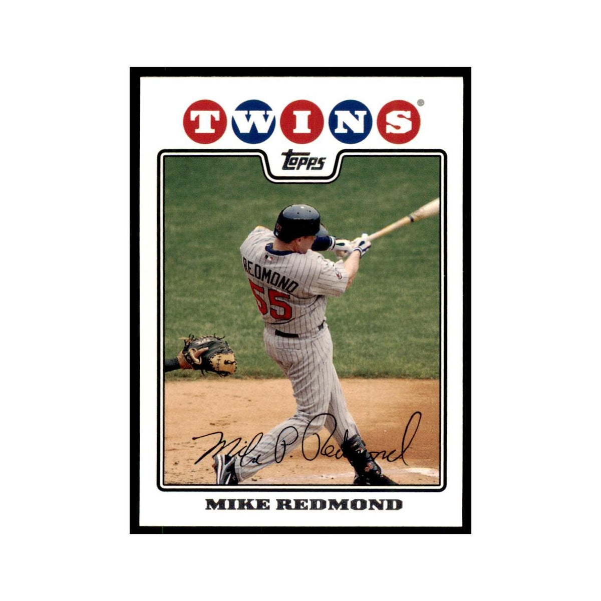 Mike Redmond 2008 Topps #626 Baseball Cards Baseball Card NM