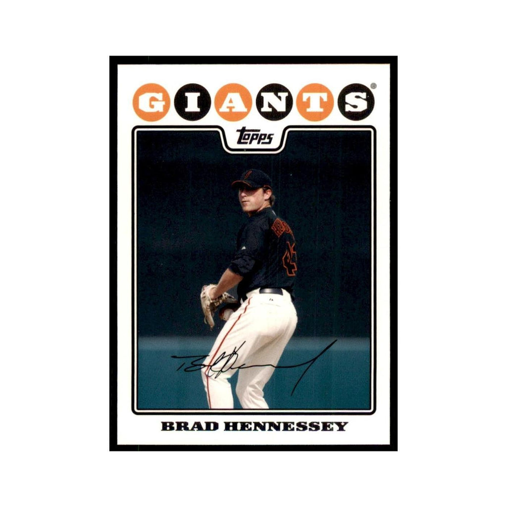 Brad Hennessey 2008 Topps #569 Baseball Cards Baseball Card NM