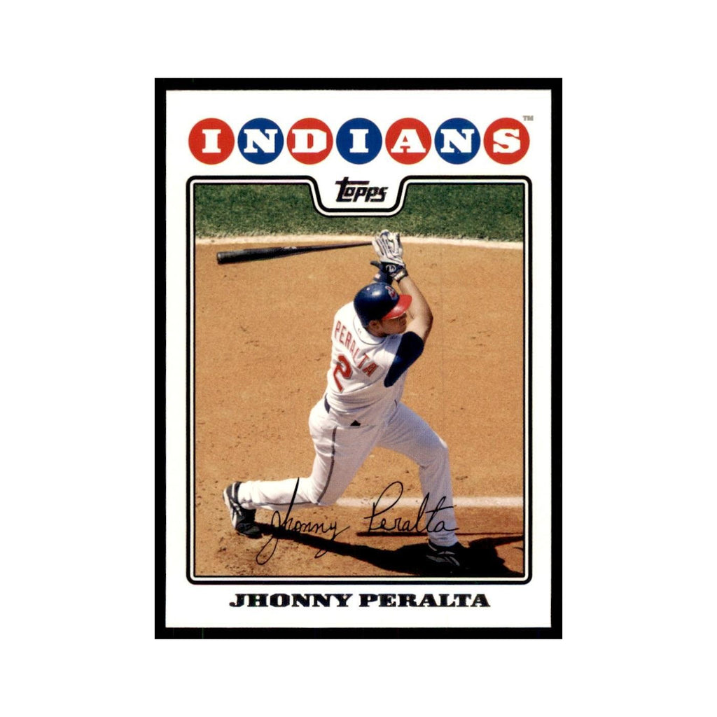 Jhonny Peralta 2008 Topps #336 Baseball Cards Baseball Card NM