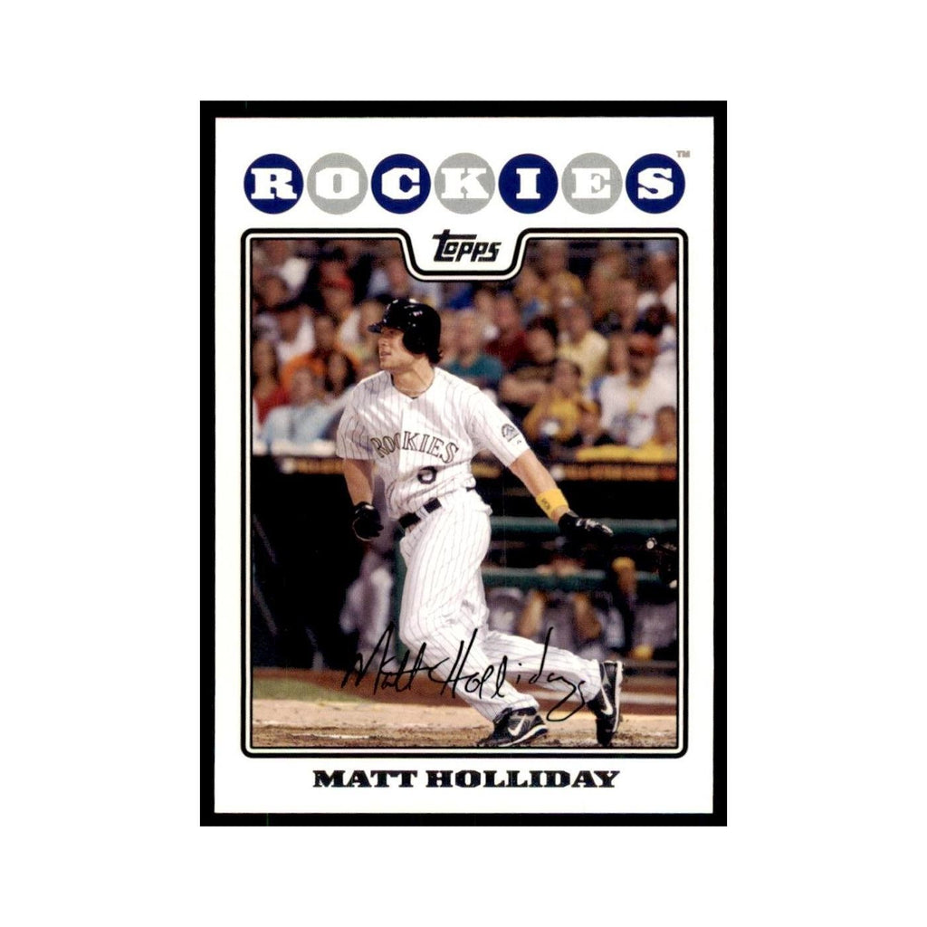Matt Holliday 2008 Topps #400 Baseball Cards Baseball Card NM