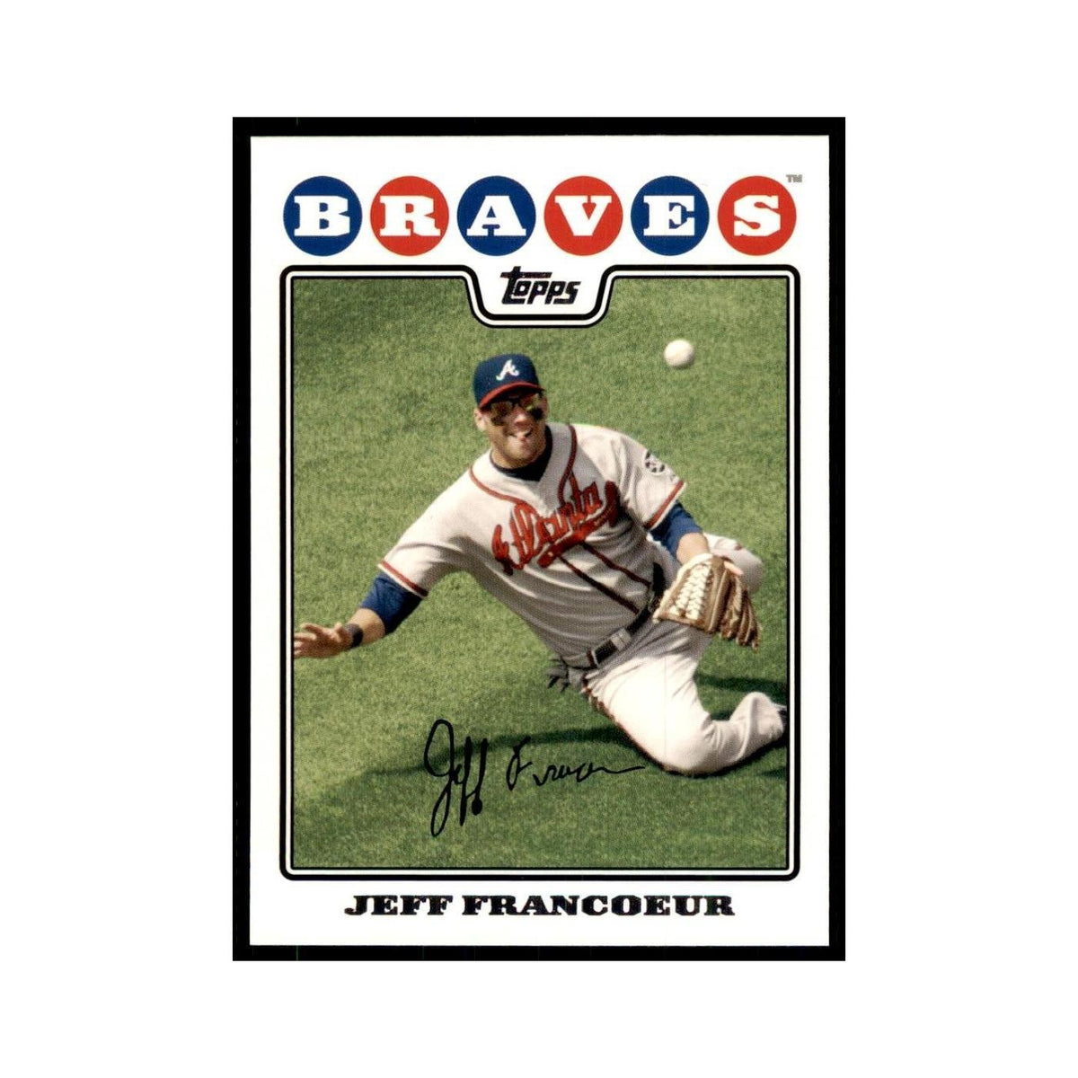 Jeff Francoeur 2008 Topps #381 Baseball Cards Baseball Card NM