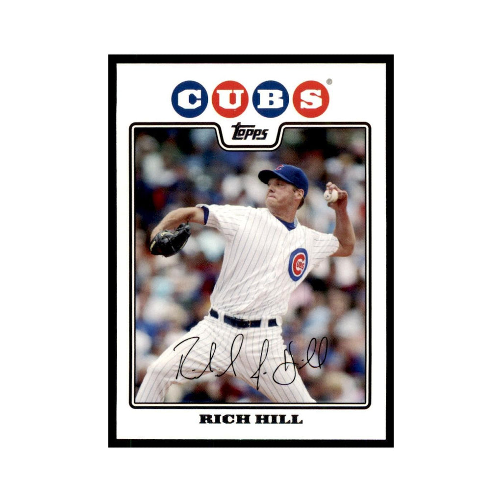 Rich Hill 2008 Topps #614 Baseball Cards Baseball Card NM