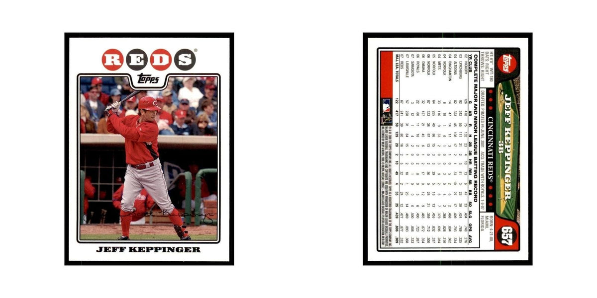 Jeff Keppinger 2008 Topps #657 Baseball Cards Baseball Card NM