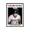 Jason Bergmann 2008 Topps #606 Baseball Cards Baseball Card NM