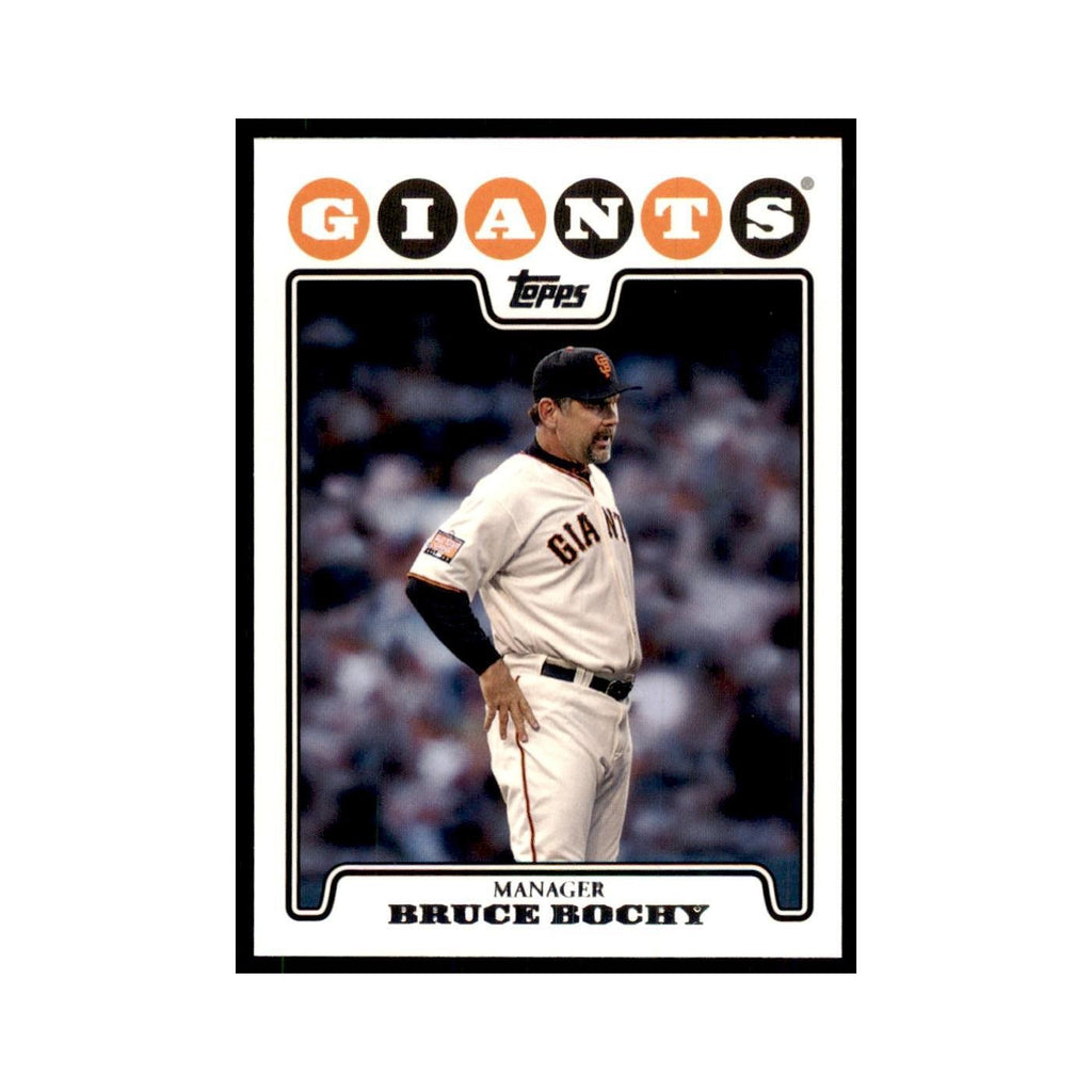 Bruce Bochy 2008 Topps #598 Baseball Cards Baseball Card NM