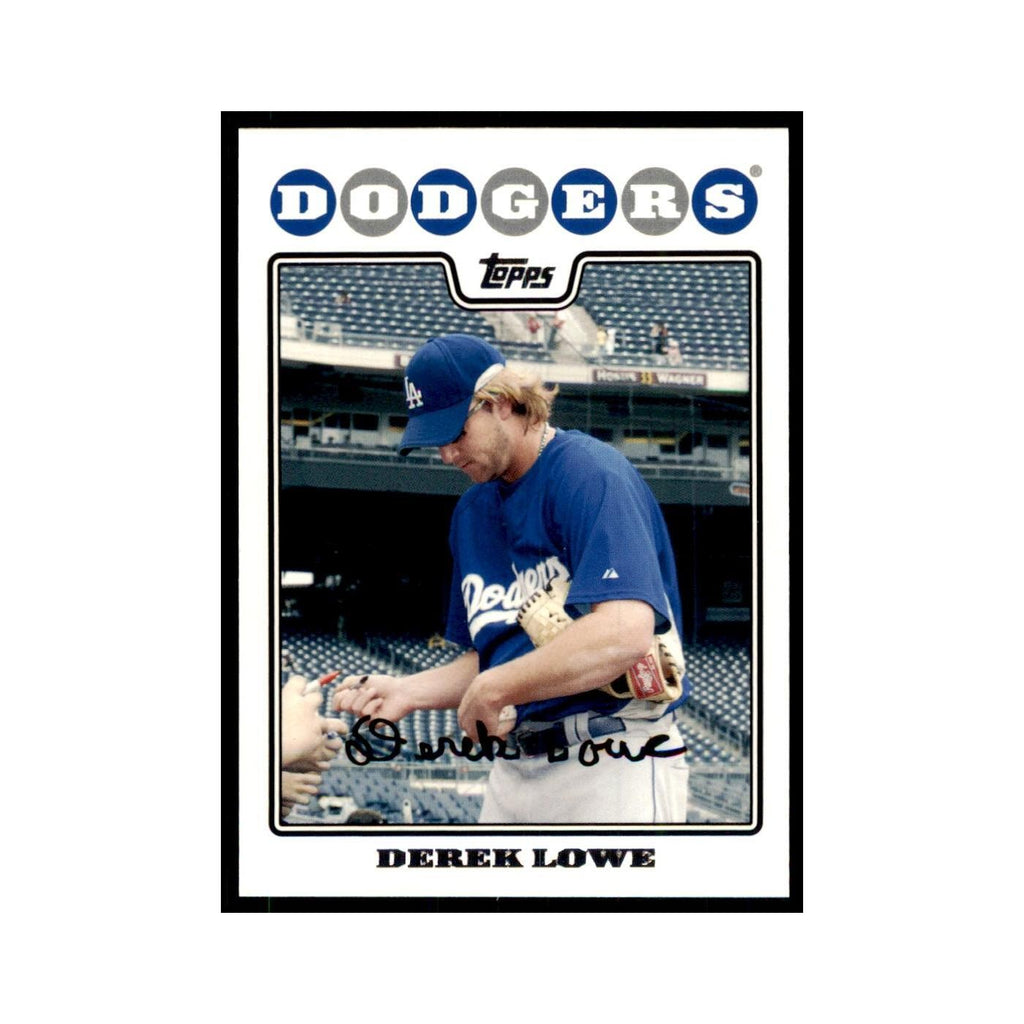 Derek Lowe 2008 Topps #415 Baseball Cards Baseball Card NM