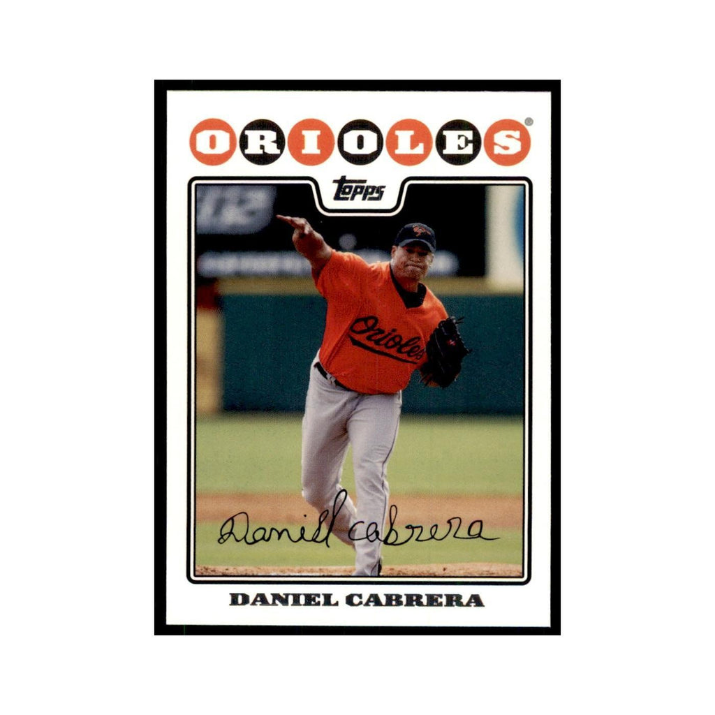 Daniel Cabrera 2008 Topps #341 Baseball Cards Baseball Card NM