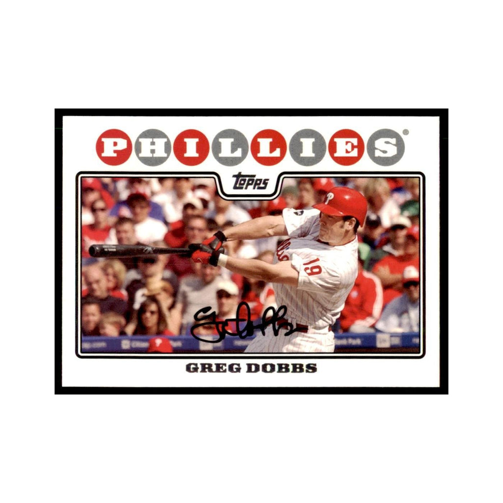 Greg Dobbs 2008 Topps #443 Baseball Cards Baseball Card NM