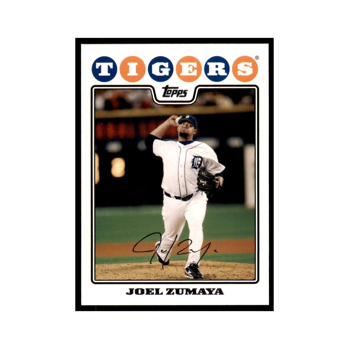 Joel Zumaya 2008 Topps #412 Baseball Cards Baseball Card NM
