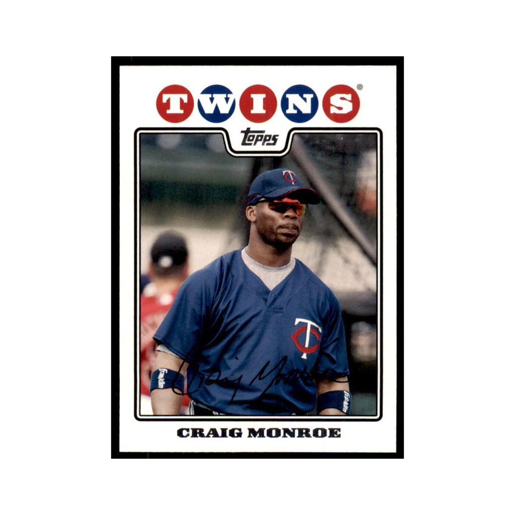 Craig Monroe 2008 Topps #348 Baseball Cards Baseball Card NM