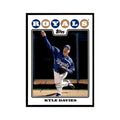 Kyle Davies 2008 Topps #597 Baseball Cards Baseball Card NM