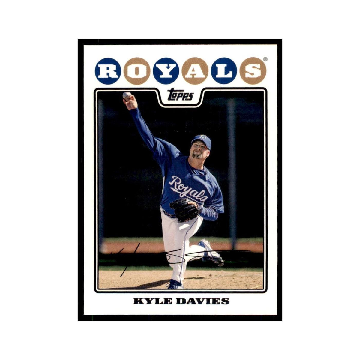 Kyle Davies 2008 Topps #597 Baseball Cards Baseball Card NM