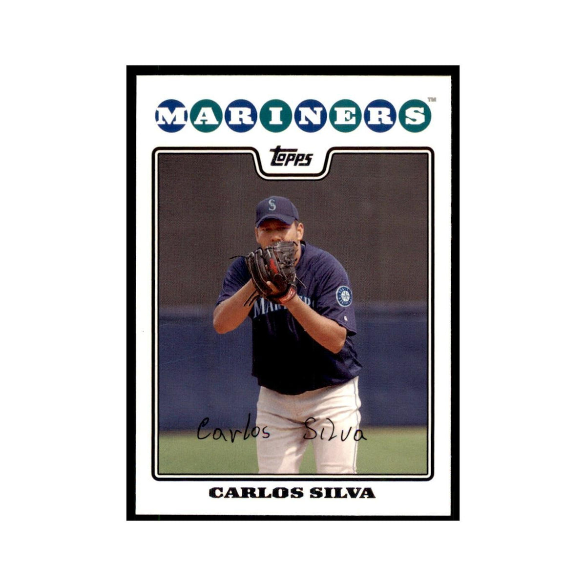 Carlos Silva 2008 Topps #433 Baseball Cards Baseball Card NM