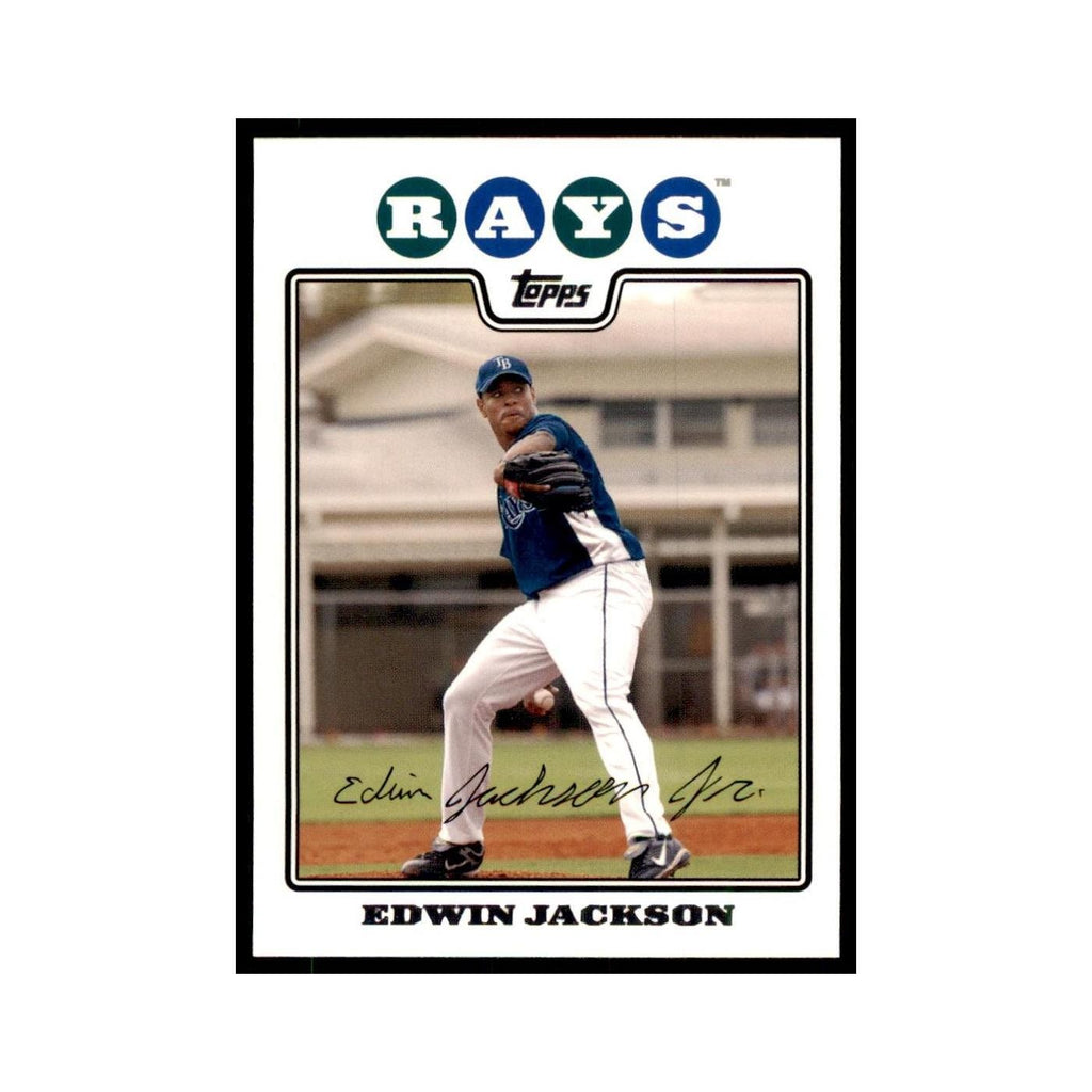 Edwin Jackson 2008 Topps #354 Baseball Cards Baseball Card NM
