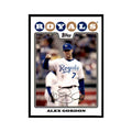 Alex Gordon 2008 Topps #410 Baseball Cards Baseball Card NM