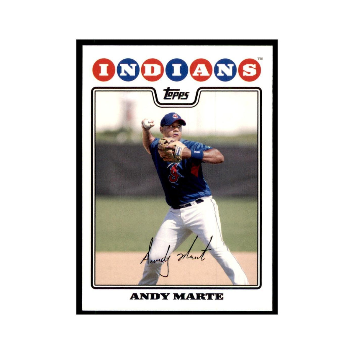Andy Marte 2008 Topps #645 Baseball Cards Baseball Card NM