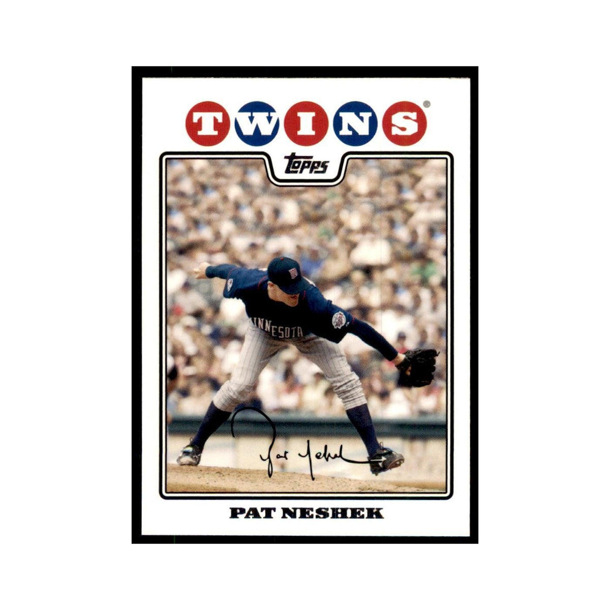 Pat Neshek 2008 Topps #618 Baseball Cards Baseball Card NM