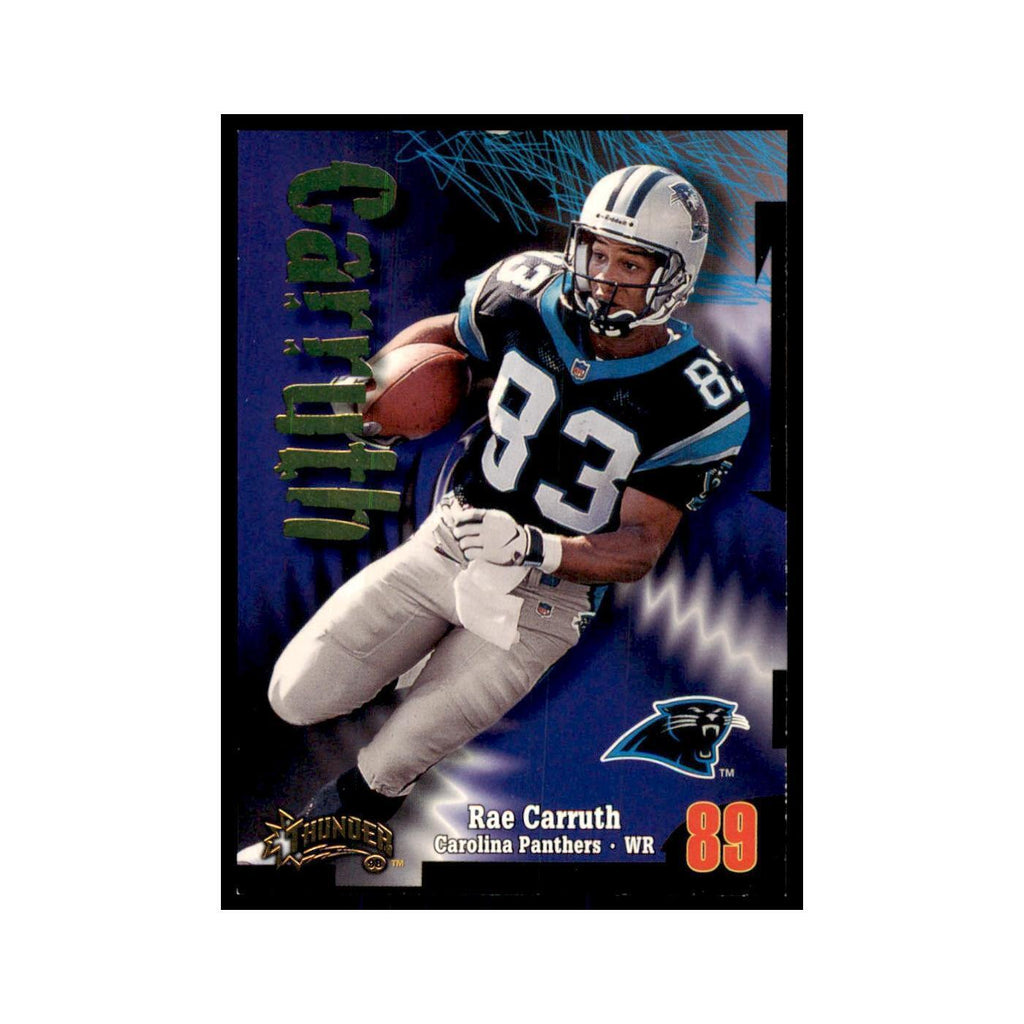 Rae Carruth 1998 SkyBox Thunder #156 Football Cards Football Card NM