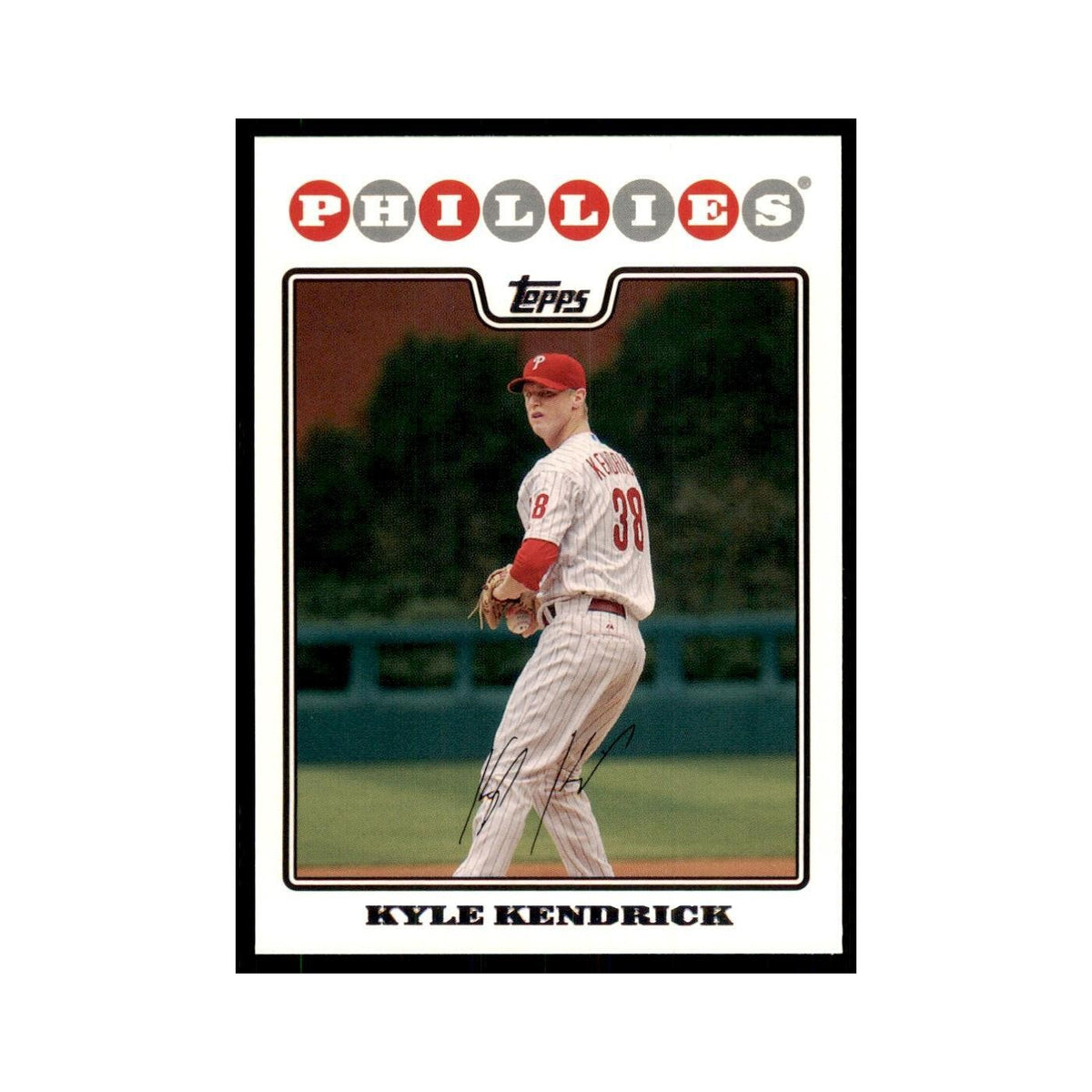Kyle Kendrick 2008 Topps #28 Baseball Cards Baseball Card NM