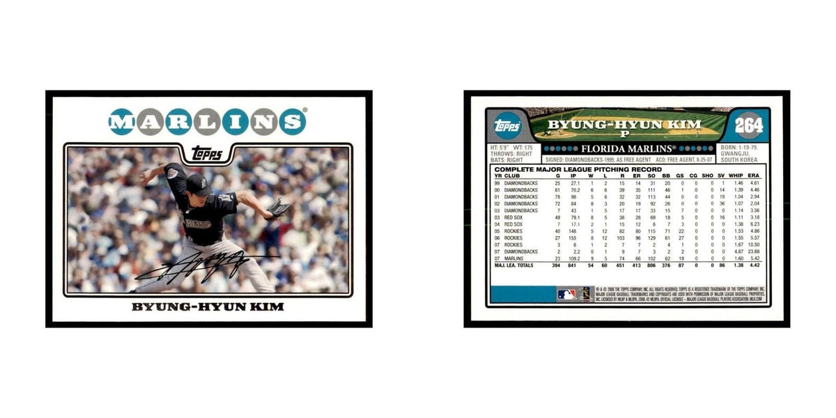 Byung-Hyun Kim 2008 Topps #264 Baseball Cards Baseball Card NM