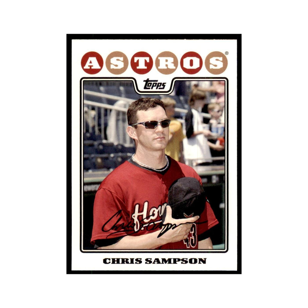 Chris Sampson 2008 Topps #249 Baseball Cards Baseball Card NM